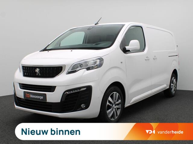 Peugeot EXPERT 2.0 BlueHDI Standard L2 Asphalt 180PK Aut. Achteruitrijcamera, Keyless, Head-Up Display, Zijschuifdeur links en rechts, Navi, Trekhaak, Houten Laadvloer, 17" LM Velgen