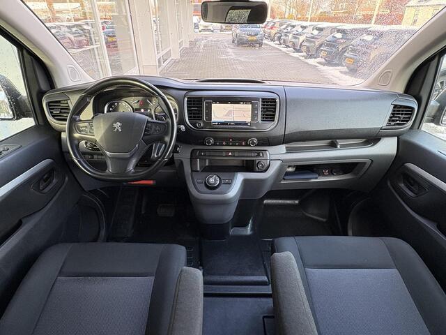 Peugeot EXPERT 2.0HDI 120pk Automaat Asphalt Dubbel Cabine | Head-up display | Adaptieve Cruise Control | Trekhaak | Dodehoek detectie | Navigatie | Lichtmetalen velgen