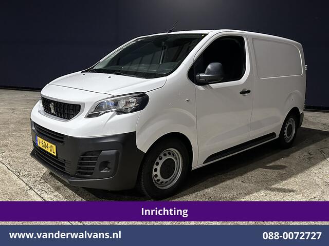 Peugeot EXPERT 1.6 BlueHDI 115pk L1H1 inrichting dubbele vloer Euro6 Airco | Cruisecontrol | Parkeersensoren Bijrijdersbank