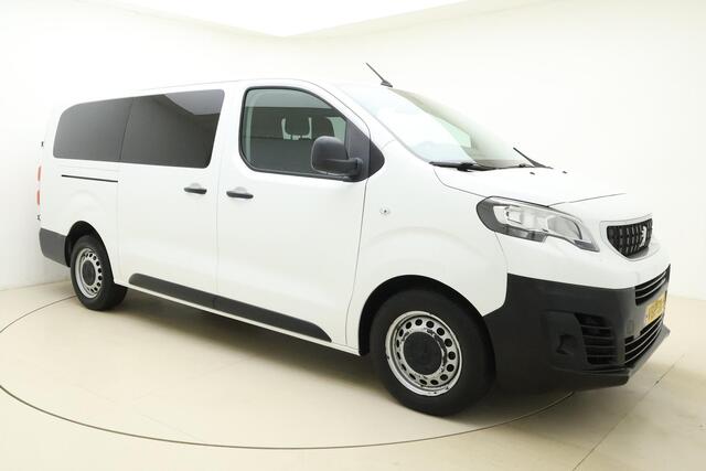 Peugeot EXPERT 2.0 BlueHDI Long Premium DC 120 PK | Handgeschakeld | 6-Zits | Trekhaak | Glaslook panelen | Airco | Navigatie | Cruise Control | Dealer onderhouden