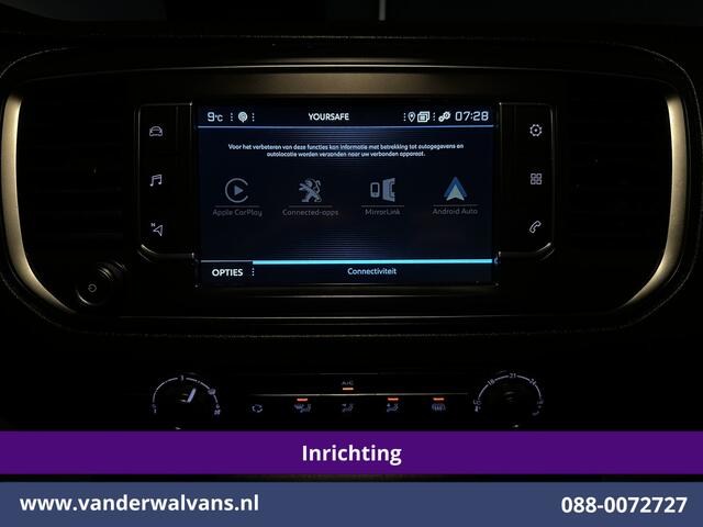 Peugeot EXPERT 2.0 BlueHDI 123pk L1H1 Inrichting Euro6 Airco | Camera | Navigatie | Apple Carplay | Cruisecontrol Android Auto, 2500kg Trekhaak, Parkeersensoren, Bijrijdersbank