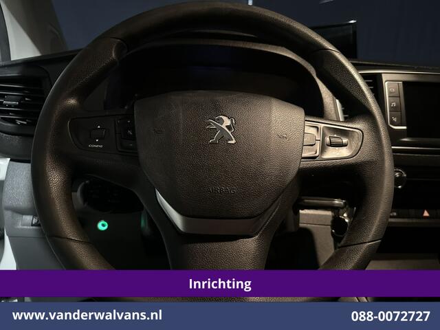 Peugeot EXPERT 2.0 BlueHDI 123pk L1H1 Inrichting Euro6 Airco | Camera | Navigatie | Apple Carplay | Cruisecontrol Android Auto, 2500kg Trekhaak, Parkeersensoren, Bijrijdersbank