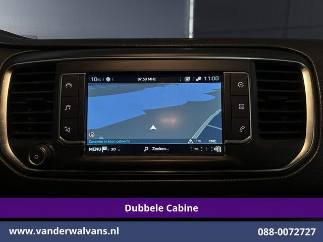 Peugeot EXPERT 2.0 BlueHDI 123pk Automaat L3H1 Dubbele Cabine Euro6 Airco | 6-Zits | Camera | Navigatie Head up Display, Apple Carplay, Android Auto, cruisecontrol, Trekhaak, Parkeersensoren
