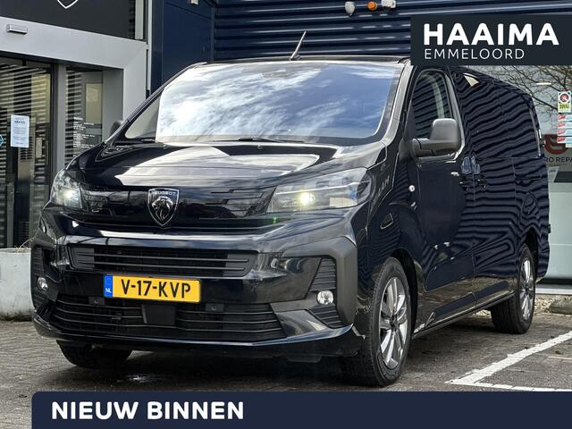 Peugeot EXPERT 2.0 BlueHDi 180pk S&S L3 DC | Dubbele schuifdeuren | Lederen bekleding | Stoelverwarming/-massage/-elektrische verstelling | Adaptive Cruise control | Standkachel | Trekhaak | Keyless Entry/Start | Digitale binnenspiegel | Apple Carplay/Android Auto | Par