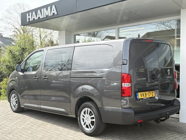 Peugeot EXPERT 2.0 HDI 120 Premium Dubbel Cabine | Dubbele schuifdeur | Trekhaak | Achteruitrijcamera | Dodehoek detectie | Navigatie