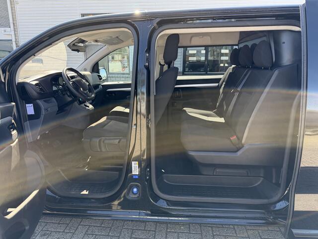 Peugeot EXPERT 2.0 BlueHDI 177pk automaat S&S L3H1 DC 5 persoons / vaste prijs rijklaar ¤ 27.950 ex btw / lease vanaf ¤ 456 / dubbele schuifdeur / euro 6 / bpm vrij / airco / cruise / navi / trekhaak !