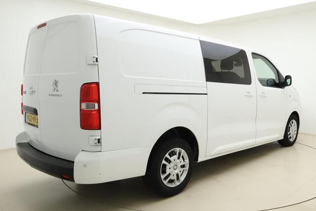 Peugeot EXPERT 2.0 BlueHDI 120 Long Asphalt DC / Dubbele cabine / Cruise control / Airco / Achteruitrijcamera / Parkeersensoren / Schakelstuurbediening / Apple-Android Carplay / Automaat