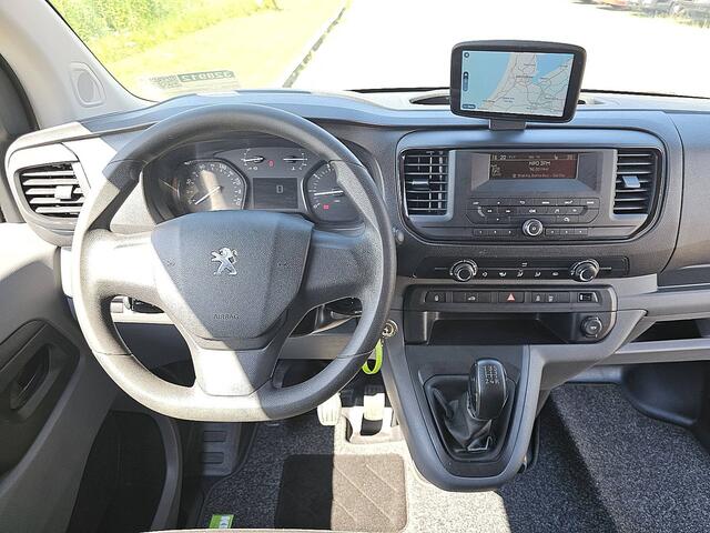 Peugeot EXPERT 226S 1.6 BlueHDI 95 Premium Cruise control, Airco, Navi, 3-zits. EURO6. Dubbele schuifdeur, Trekhaak, Imperiaal