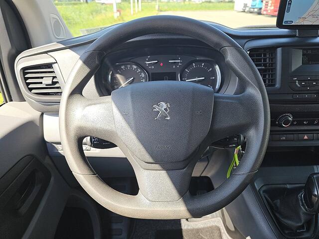 Peugeot EXPERT 226S 1.6 BlueHDI 95 Premium Cruise control, Airco, Navi, 3-zits. EURO6. Dubbele schuifdeur, Trekhaak, Imperiaal