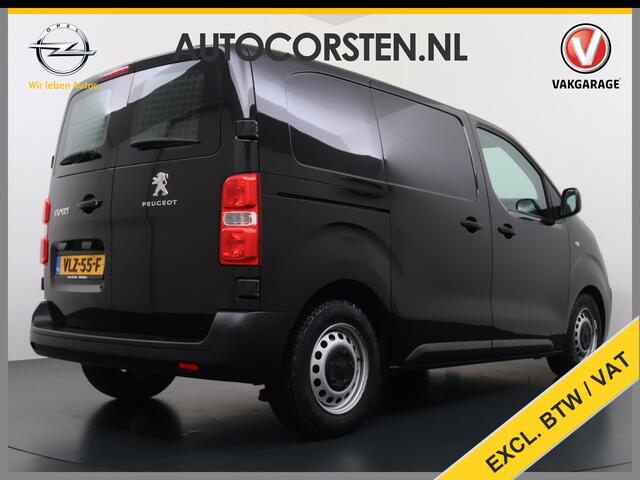 Peugeot EXPERT 2.0HDI 123PK Automaat Euro 6 Navi Apple Carplay Android Auto Airco Pdc Cruise Control Bluetooth Compact Premium Betonplex Vloer Wandbetimmering Achterdeuren Schuifdeur Origineel Nederlandse Auto