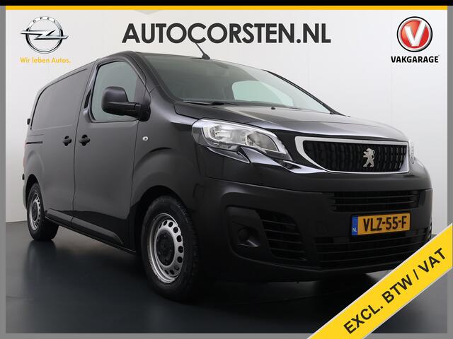 Peugeot EXPERT 2.0HDI 123PK Automaat Euro 6 Navi Apple Carplay Android Auto Airco Pdc Cruise Control Bluetooth Compact Premium Betonplex Vloer Wandbetimmering Achterdeuren Schuifdeur Origineel Nederlandse Auto