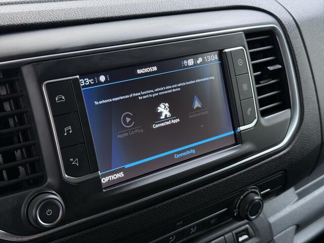 Peugeot EXPERT 2.0HDI 123PK Automaat Euro 6 Navi Apple Carplay Android Auto Airco Pdc Cruise Control Bluetooth Compact Premium Betonplex Vloer Wandbetimmering Achterdeuren Schuifdeur Origineel Nederlandse Auto