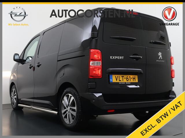 Peugeot EXPERT 2.0HDI Automaat 2XSchuifdeur 3-Pers. Adap.Cruise Head-Up 3D-Navi 360°Camera Apple Carplay Android Auto Airco Lmv Pdc Keyless DAB Sidebars Led Betonplex Vloer Wandbetimmering Euro 6 1e Eigenaar Origineel Nederlandse Bus