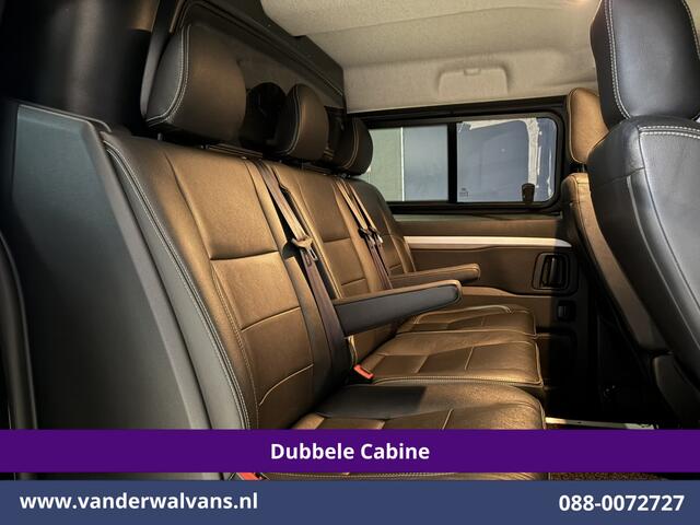 Peugeot EXPERT 2.0 BlueHDI 177pk Automaat L3H1 Dubbele Cabine Sport Euro6 Airco | 5-Zits | Camera | Navigatie | Apple Carplay | Xenon | 2x Zijdeur Cruisecontrol, Android Auto, LM Velgen, Dakrails, Sidebars, Spoiler, Elektrische Stoelbediening, Bumperkit, leder, Parkeersensoren, Achterklep