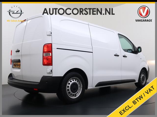 Peugeot EXPERT 1.5HDI 100PK L2 3-Persoons LIFT Euro 6 360°Camera Airco Apple Carplay Android Auto Navi Cruise Control Bluetooth Regen-Lichtsensor Betonplex Vloer Wandbetimmering Schuifdeur 1e Eigenaar Dealeronderhouden Origineel Nederlandse Auto