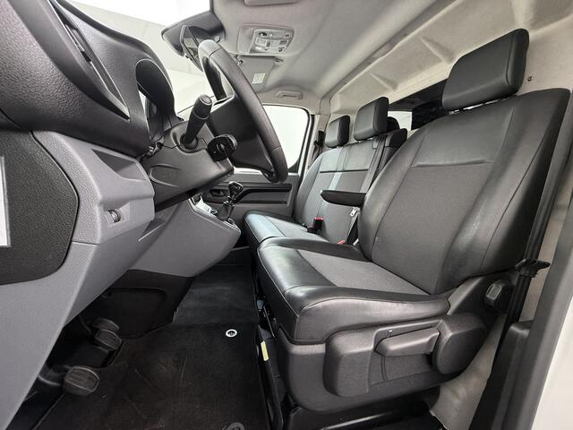 Peugeot EXPERT 1.5HDI 100PK L2 3-Persoons LIFT Euro 6 360°Camera Airco Apple Carplay Android Auto Navi Cruise Control Bluetooth Regen-Lichtsensor Betonplex Vloer Wandbetimmering Schuifdeur 1e Eigenaar Dealeronderhouden Origineel Nederlandse Auto