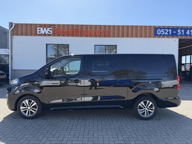 Peugeot EXPERT 2.0 BlueHDI 177pk automaat S&S L3H1 DC 5 persoons / vaste prijs rijklaar € 27.950 ex btw / lease vanaf € 456 / dubbele schuifdeur / euro 6 / bpm vrij / airco / cruise / navi / trekhaak !