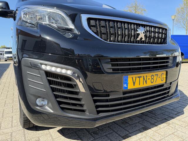 Peugeot EXPERT 2.0 BlueHDI 177pk automaat S&S L3H1 DC 5 persoons / vaste prijs rijklaar € 27.950 ex btw / lease vanaf € 456 / dubbele schuifdeur / euro 6 / bpm vrij / airco / cruise / navi / trekhaak !
