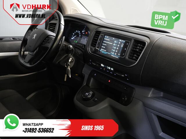 Peugeot EXPERT 2.0 HDI 180 pk Aut. DC Dubbel Cabine 2x Schuifdeur/ Carplay/ Stoelverw./ Climate/ Navi/ Camera/ Cruise/ 17'LMV/ PDC/ Trekhaak