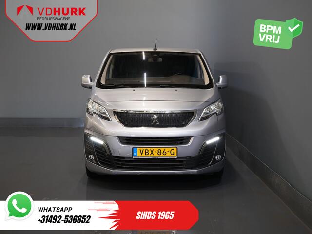 Peugeot EXPERT 2.0 HDI 180 pk Aut. DC Dubbel Cabine 2x Schuifdeur/ Carplay/ Stoelverw./ Climate/ Navi/ Camera/ Cruise/ 17'LMV/ PDC/ Trekhaak