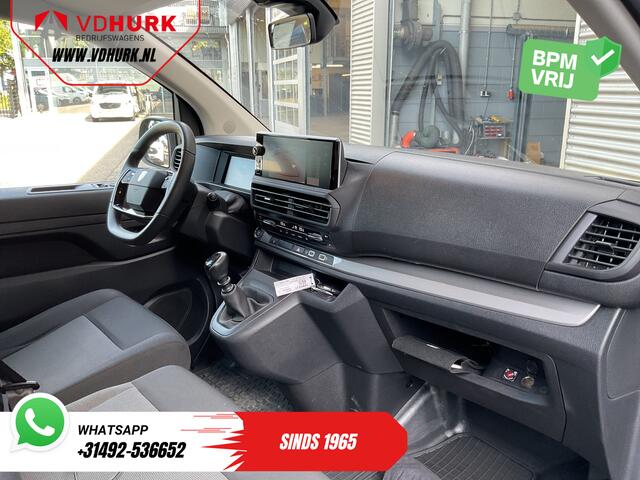 Peugeot EXPERT 2.0 HDi 145 pk DC Dubbel Cabine LED/ Carplay/ 2x Schuifdeur/ Virtual Cockpit/ Keyless/ Climate/ Camera/ 17'LMV/ PDC/ Afn.Trekhaak