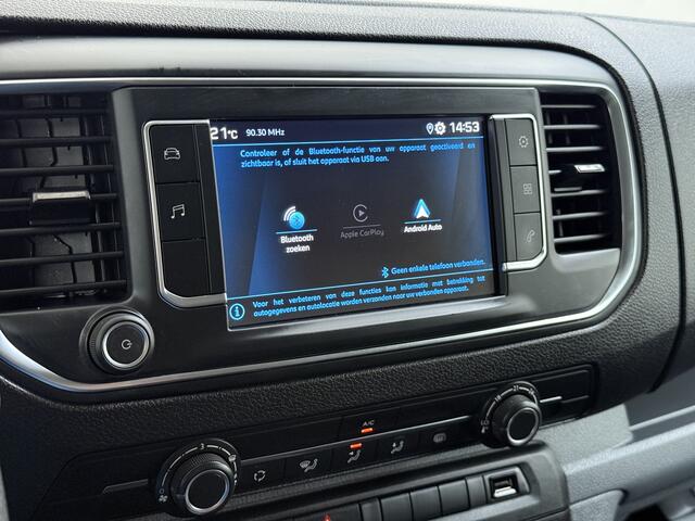 Peugeot EXPERT 2.0HDI 123PK Imperiaal 3-Persoons Trekhaak Airco Apple Carplay Android Auto Navi* Bluetooth Pdc Cruise Control Regen-Lichtsensor Schuifdeur Betonplex Vloer Wandbetimmering 2.500KG Trekgewicht 1e Eigenaar Originele Nederlandse Auto – foto 9
