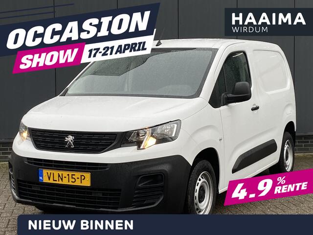 Peugeot PARTNER 1.5 BlueHDI Pro | Weinig kilometers | Cruise Control | Airconditioning | Rechter zijschuifdeur | Bluetooth | e-Call