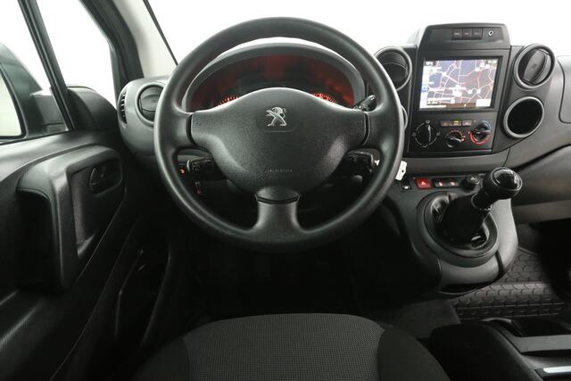 Peugeot PARTNER 122 1.6 BlueHDi L1H1 Marge Airco Cruise Carplay Navigatie PDC Elektrpakket Schuifdeur