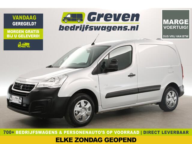 Peugeot PARTNER 122 1.6 BlueHDi | MARGE! | Airco Cruise Carplay Navigatie PDC Elektrpakket Schuifdeur