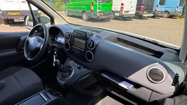 Peugeot PARTNER 1.6 HDI 55KW 75PK EURO 6 NAVIGATIE/ AIRCO/ CRUISE CONTROL/ PDC/