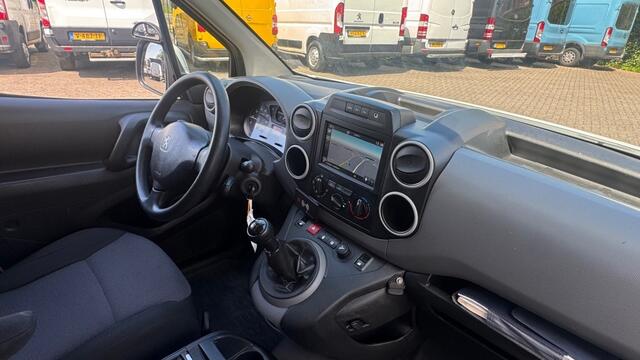 Peugeot PARTNER 1.6 HDI 55KW 75PK EURO 6 NAVIGATIE/ AIRCO/ CRUISE CONTROL/ PDC/