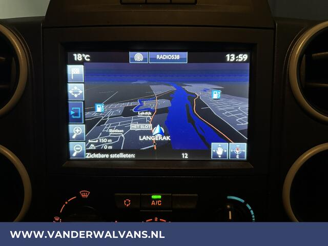 Peugeot PARTNER 1.6 BlueHDi 100pk L1H1 Euro6 Airco | Navigatie | Cruisecontrol | Trekhaak | Apple Carplay Parkeersensoren