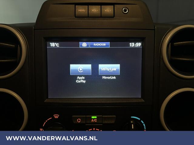 Peugeot PARTNER 1.6 BlueHDi 100pk L1H1 Euro6 Airco | Navigatie | Cruisecontrol | Trekhaak | Apple Carplay Parkeersensoren