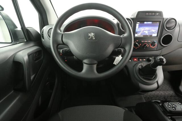 Peugeot PARTNER 122 1.6 BlueHDi L1H1 | MARGE! | Airco Cruise Carplay Navigatie PDC Elektrpakket Schuifdeur