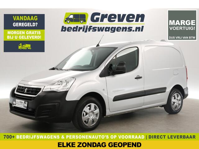 Peugeot PARTNER 122 1.6 BlueHDi L1H1 | MARGE! | Airco Cruise Carplay Navigatie PDC Elektrpakket Schuifdeur