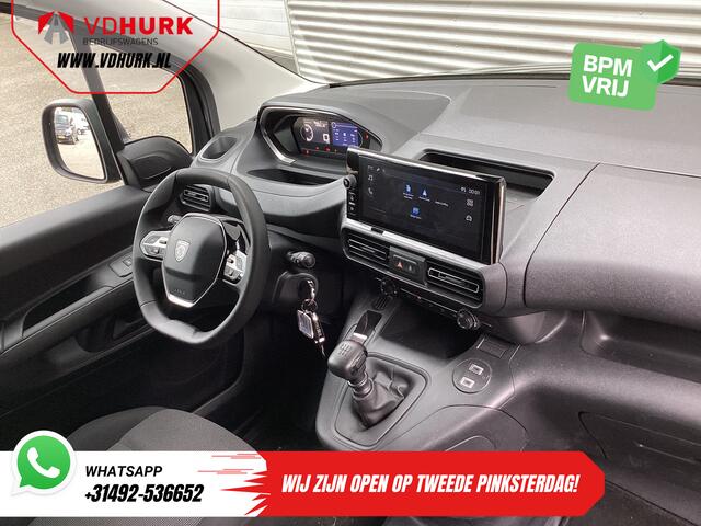 Peugeot PARTNER 1.5 HDi 100 pk L2 MARGE ZGAN Virtual Cockpit/ 3pers./ Carplay/ PDC/ Cruise/ Airco