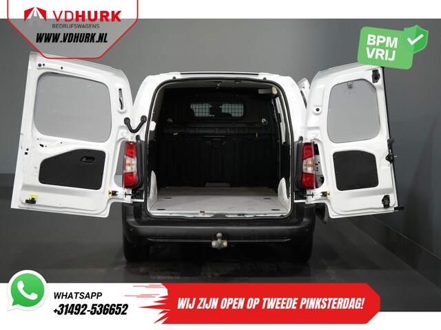 Peugeot PARTNER 1.5 HDI 130 pk Aut. L2 Long 3pers./ Standkachel/ Stoelverw./ Carplay/ Camera/ PDC/ LMV/ Cruise/ Trekhaak/ Airco