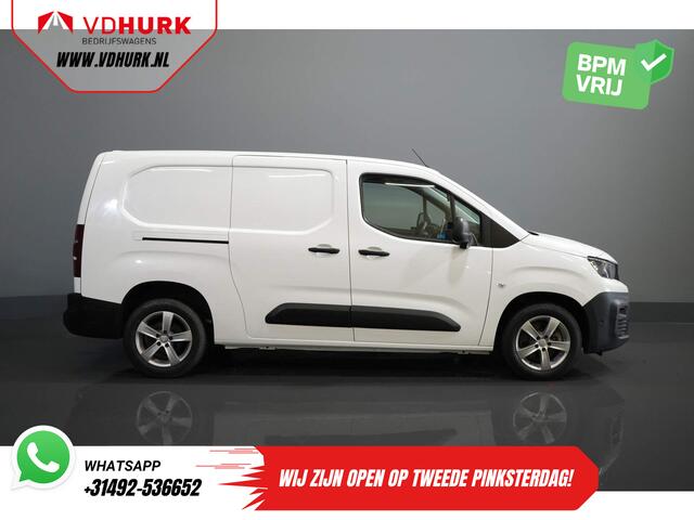 Peugeot PARTNER 1.5 HDI 130 pk Aut. L2 Long 3pers./ Standkachel/ Stoelverw./ Carplay/ Camera/ PDC/ LMV/ Cruise/ Trekhaak/ Airco