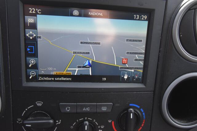 Peugeot PARTNER 122 1.6 BlueHDi 100 L2 Premium Pack S&S , TREKHAAK , NAVI , CR CONTR , PDC A , A UITRIJ CAM ,