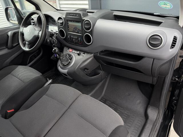 Peugeot PARTNER 120 1.6 BlueHDi 100 L1 Première ?LED DRL ?Navigatie ?Climate ?Cruise ?Schuifdeur Rechts ?Apple CarPlay & Android auto ?Parkeersensoren ?Trekhaak