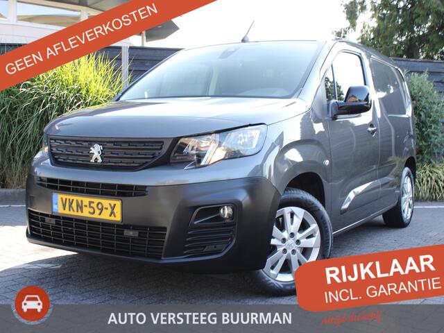 Peugeot PARTNER Asphalt 1.5 BlueHDI 130PK Achteruitrijcamera, Keyless, Parkeersensoren Voor & Achter, Apple Carplay, Android Auto