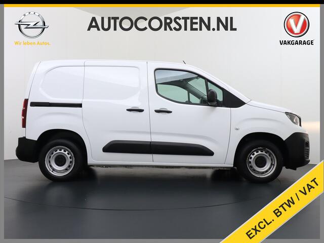 Peugeot PARTNER 1.5 BlueHDI Premium Euro 6 Navi PDC Apple Carplay Android Mirror-Link Airco Cruise Control Bluetooth Led PDC Connected services Betonplex Lat om Lat betimmering Schuifdeur Wifi 1e Eigenaar Euro 6