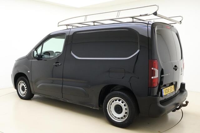 Peugeot PARTNER 1.5 BlueHDI Pro 75 PK | Handgeschakeld | Imperiaal | 2-zits | Trekhaak | Laadvloer | Airco | Radio | 1e eigenaar