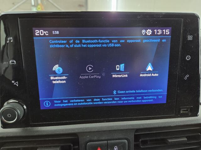 Peugeot PARTNER 1.5 BlueHDI Grip | PRIJS INCL BTW EN BPM | BTW auto | Betimmering |*