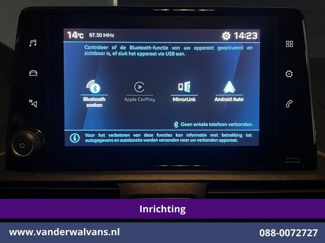 Peugeot PARTNER 1.6 BlueHDI 100pk L1H1 Inrichting Euro6 Airco | Imperiaal | Apple Carplay | Android Auto Parkeersensoren