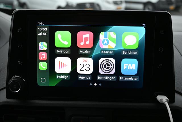 Peugeot PARTNER 1.5 BlueHDi L2 130 pk EAT8 S&S Camera, Standkachel, Trekhaak afneembaar