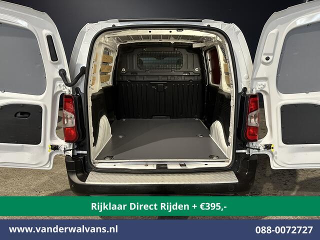 Peugeot PARTNER 1.5 BlueHDI 102pk L1H1 Euro6 *Rijklaar Direct Rijden* Airco | Apple Carplay | Cruisecontrol | Trekhaak | Android Auto, Parkeersensoren