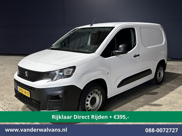 Peugeot PARTNER 1.5 BlueHDI 102pk L1H1 Euro6 *Rijklaar Direct Rijden* Airco | Apple Carplay | Cruisecontrol | Trekhaak | Android Auto, Parkeersensoren