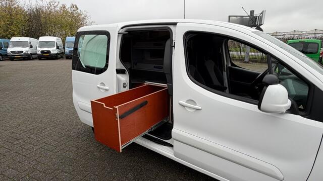 Peugeot PARTNER 1.6 HDI 73KW 99PK EURO 6 TREKHAAK/ AIRCO/ NAVIGATIE/ CRUISE CONTROL/ 100% DEALERONDERHOUDEN