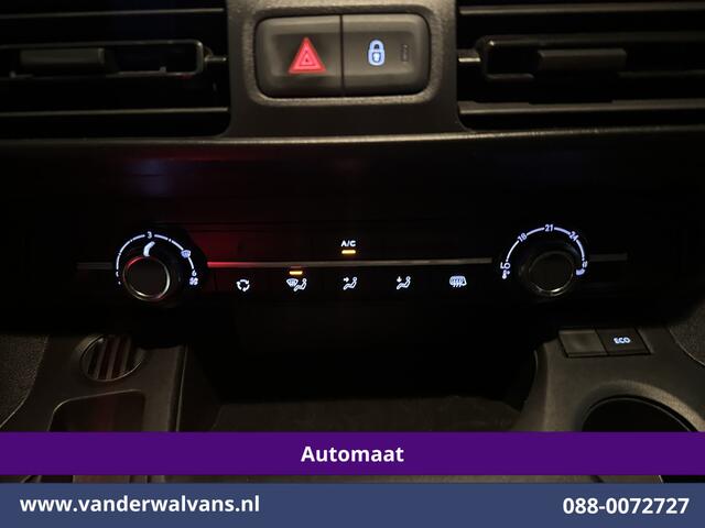 Peugeot PARTNER 1.5 BlueHDI 131pk Automaat L1H1 Euro6 Airco | 3-Zits | Navigatie | Apple Carplay Android Auto, Parkeersensoren